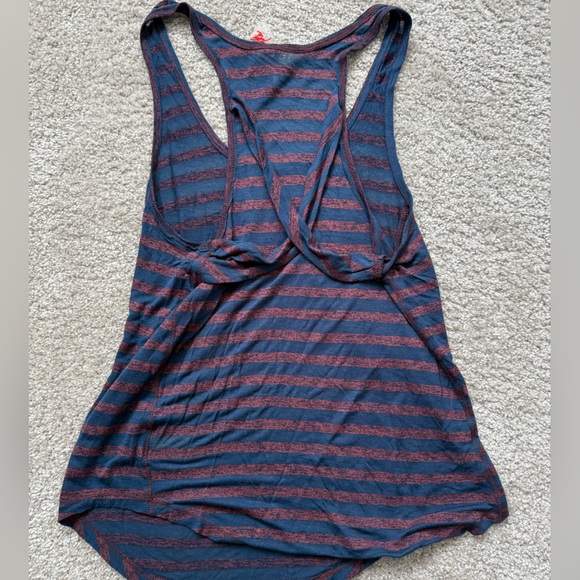 Free People Striped Racerback Tank - Picture 2 of 3